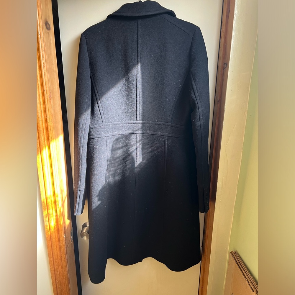 J. Crew Midnight Black Pea Coat - Picture 9 of 12